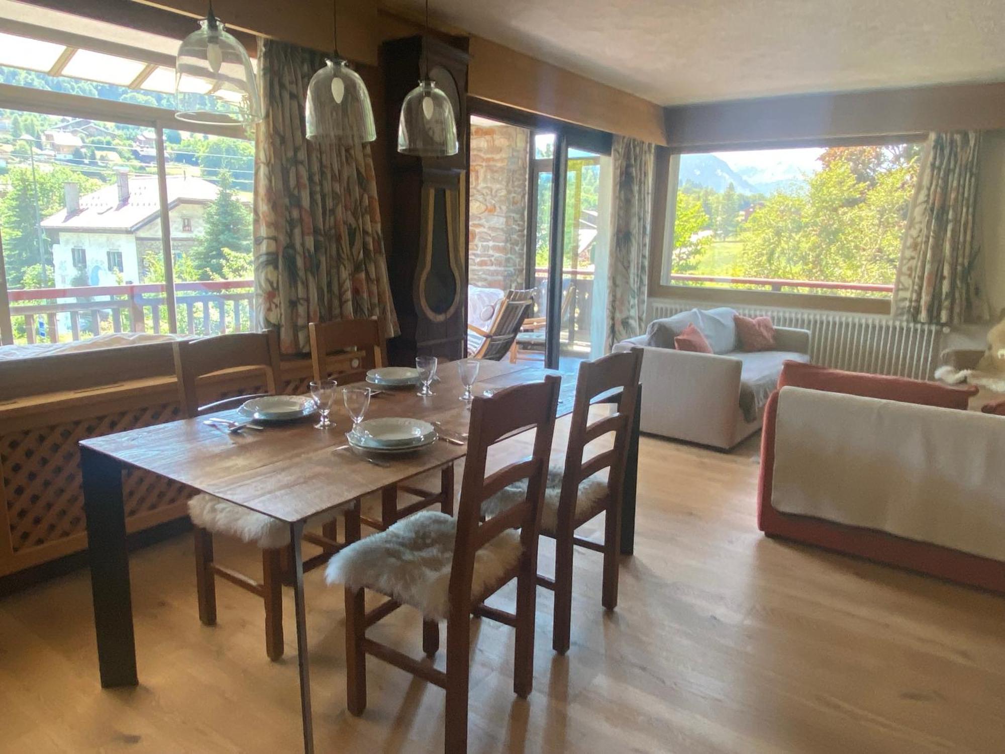 Appartement 103M2 Pres De Megeve, 2 Chambres, Grand Garage, Tennis En Ete Demi-Quartier المظهر الخارجي الصورة