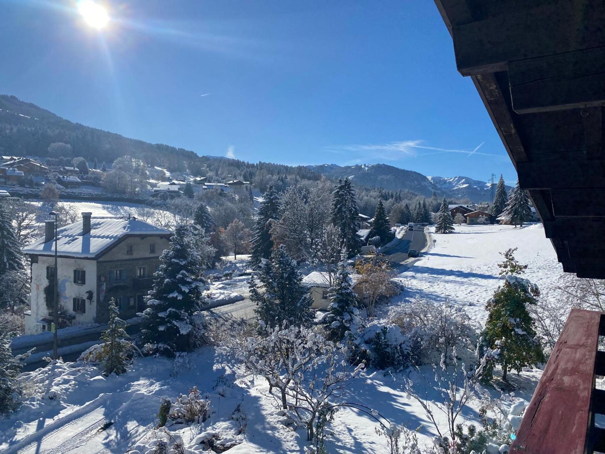 Appartement 103M2 Pres De Megeve, 2 Chambres, Grand Garage, Tennis En Ete Demi-Quartier المظهر الخارجي الصورة